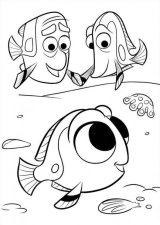 Kids-n-fun.com | 16 coloring pages of Finding Dory