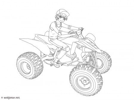 Quad / ATV #143193 (Transportation) – Printable coloring pages