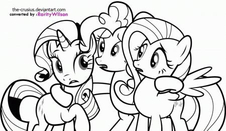 My Little Pony Coloring Pages Friendship Is Magic | Team colors
