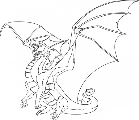 dragon coloring pages | Only Coloring Pages