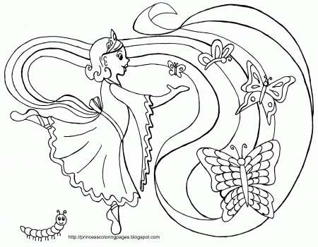 Disney Princess Coloring Pages Print Out - Colorine.net | #18040