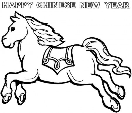 Chinese New Year Coloring Pages - Coloring Page