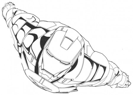 Iron Man Coloring Pages Printables - Coloring Page
