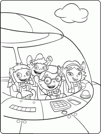 Baby Einstein Coloring Pages Free Printable - Coloring Page