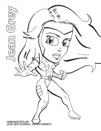 free Marvel coloring pages | Vanquish Studio