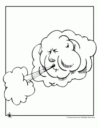 Wind Coloring Pages #coloring #coloringpages in 2020 | Coloring ...