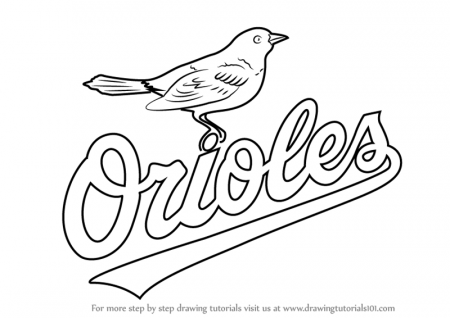to Draw Baltimore Orioles Logo (MLB ...