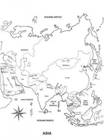 Asia Coloring Map (Page 4) - Line.17QQ.com