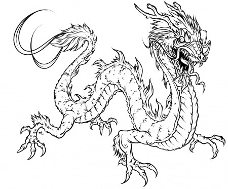 Dragon #148374 (Characters) – Printable coloring pages