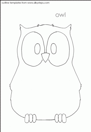 Owl Template - beepmunk