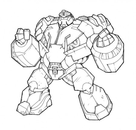 Bulkhead | Transformers coloring pages, Robots drawing, Coloring pages