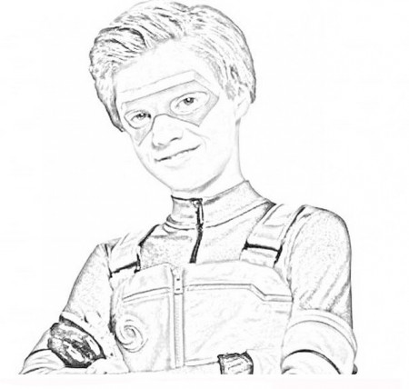 Henry Danger Coloring Pages - Free Printable Coloring Pages for Kids