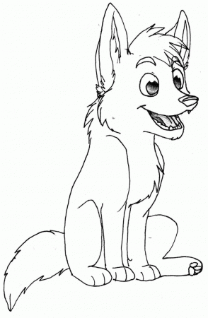 Baby Wolves Coloring Pages - Coloring Page Photos