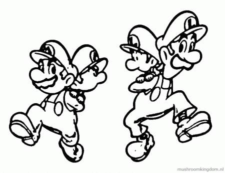 Baby Mario Coloring Pages To Print - High Quality Coloring Pages