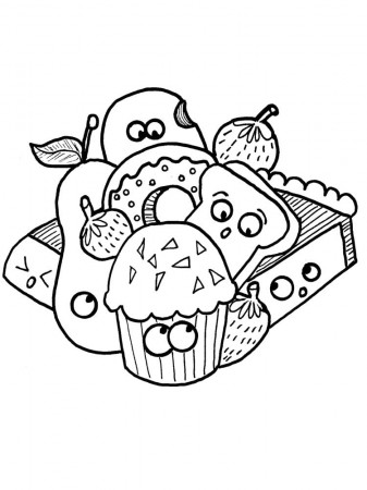 Breakfast Coloring Pages - Best Coloring Pages For Kids