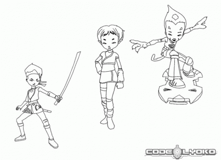 How to Draw All Characters from Code Lyoko Coloring Pages | Batch ...