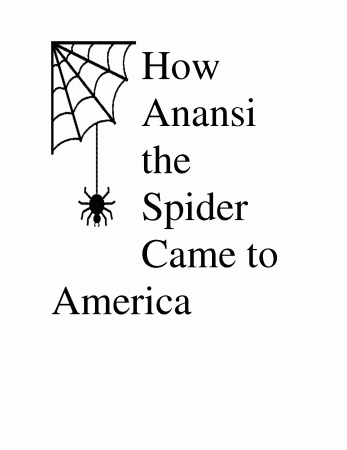 Anansi The Spider Activities Related Keywords & Suggestions ...