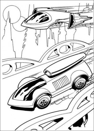 Kids-n-fun.com | 41 coloring pages of Hot Wheels