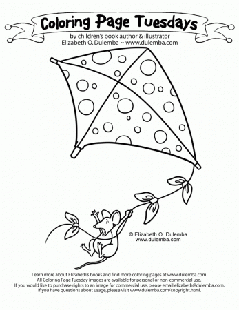 Related Kite Coloring Pages item-12214, Kite Coloring Pages Free ...