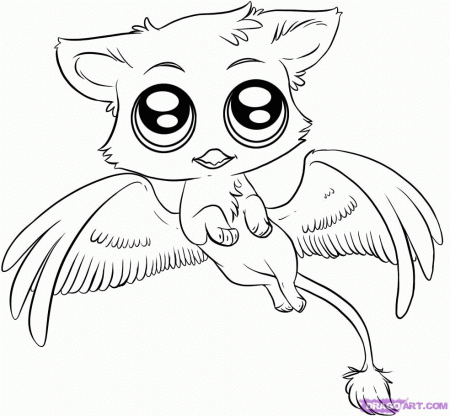 Draw a Chibi Gryphon, Step by Step, Drawing Sheets, Added by Dawn ...