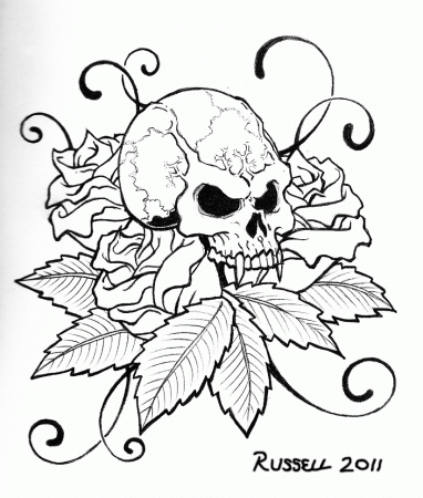12 Pics of Cool Skull Coloring Pages - Skull Coloring Pages, Skull ...