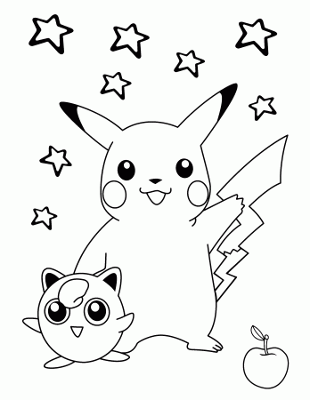 Cartoon Coloring Pages Pokemon - Coloring Pages For All Ages