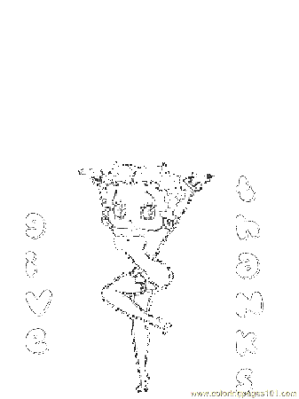 Pin Free Printable Betty Boop Coloring Pages For Kids