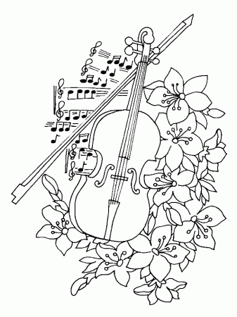 36 Free Music Coloring Pages - VoteForVerde.com