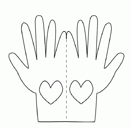Praying Hands Coloring Page - Coloring Pages for Kids and for Adults