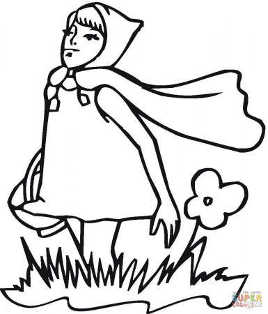 Little Red Riding Hood coloring pages | Free Coloring Pages