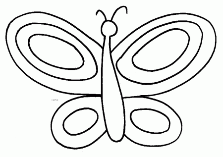 Butterfly Coloring Pages » Cenul – Free Coloring Pages For Kids