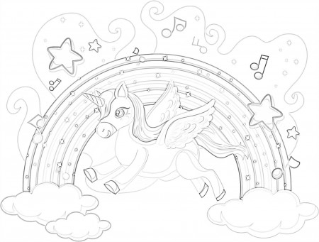 Free Unicorn Coloring Pages: The Best Collection in 2020 - Mimi Panda