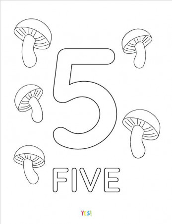 1-10 Printable Numbers Coloring Pages - YES! we made this | Kids learning  numbers, Numbers for kids, Kindergarten coloring pages