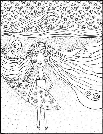 A Little Bit of Everything”. A Peek Inside the Book and Free Coloring Pages  – Carolina Coto Art