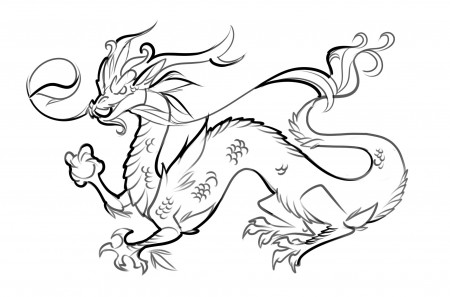 Chinese Dragon Coloring Pages for Kids | ColoringMe.com