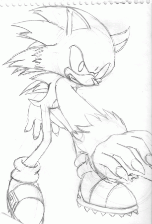 15 Pics of Sonic The Werehog Coloring Pages - Super Werehog Sonic ...