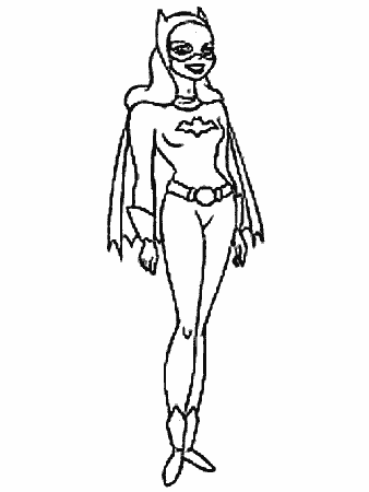 Catwoman Coloring Pages To Print - Coloring Pages For All Ages