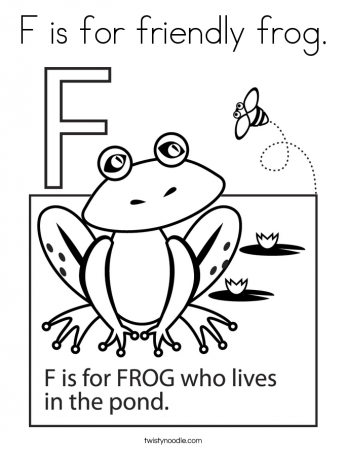 F - Coloring Pages for Kids and for Adults