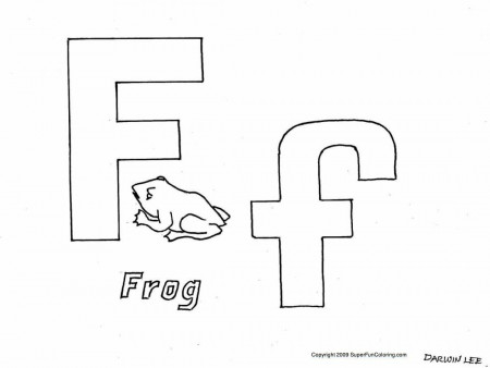 Alphabet Coloring Pages - Free Coloring Pages to Print