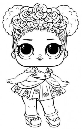 LOL Dolls Coloring Pages | Unicorn coloring pages, Coloring pages ...