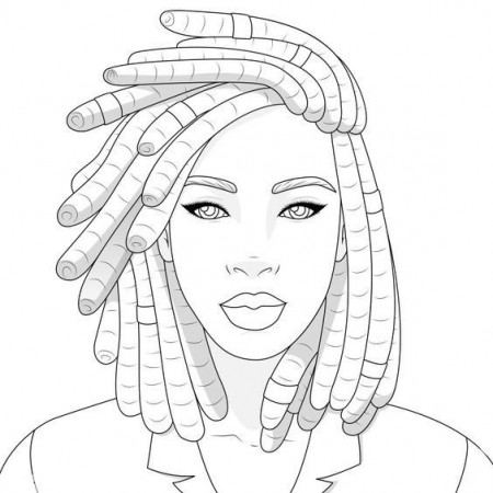 1 African-American_Coloring-Pages