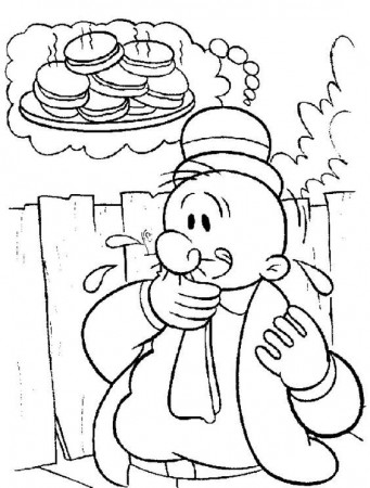 Popeye+Coloring+Pages | Coloring Page of Popeye the Sailor Man ...