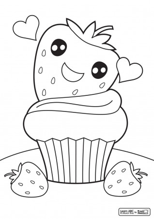 Other ~ Printable Cupcake Coloring Pages ~ Coloring Tone