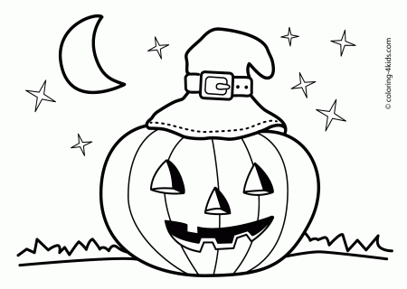 Jack O Lantern Colorings – Halloween Arts