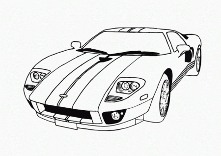 Gt Cars Coloring Pages : Ford GT Coloring Pages. Gt Cars Coloring ...