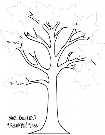 Tree Without Leaves Coloring Page. az. fall tree coloring pages ...