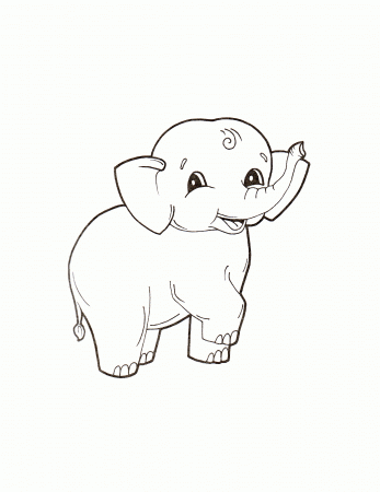Animals coloring pages for babies 2 / Animals / Kids printables ...