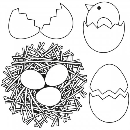 Easter Coloring Pages: Fun Spring-Themed Printables for the Family! |  Printables | 30Seconds Mom