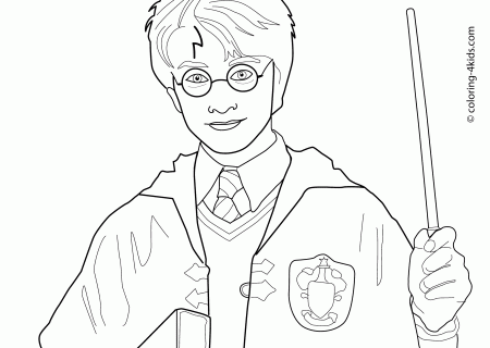 Harry Potter coloring pages | Harry potter coloring book, Harry potter  coloring pages, Harry potter colors