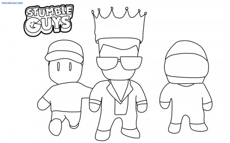 Stumble Guys Coloring Pages | Print and Color